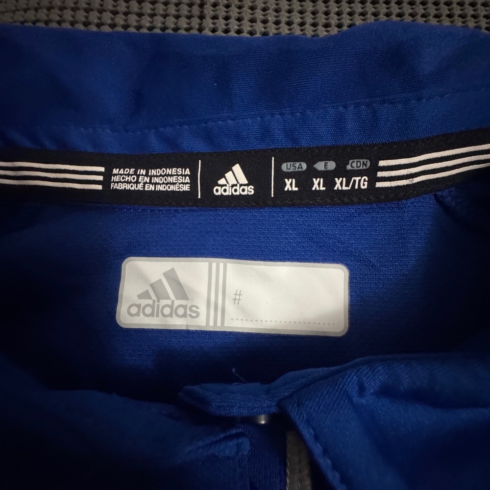 Adidas USCGA Coast Guard Academy ClimaCool Polo Shirt Womens XL Blue White - Picture 4 of 7